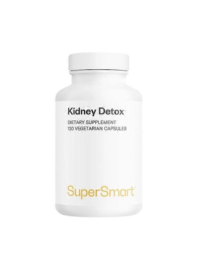 Supersmart Kidney Detox - 120 Vegetarian Capsules - Image 1